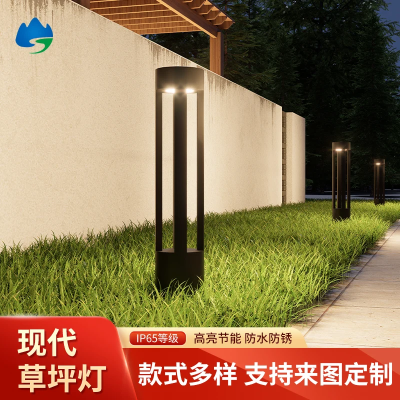 Open-frame Linear Bollard Light